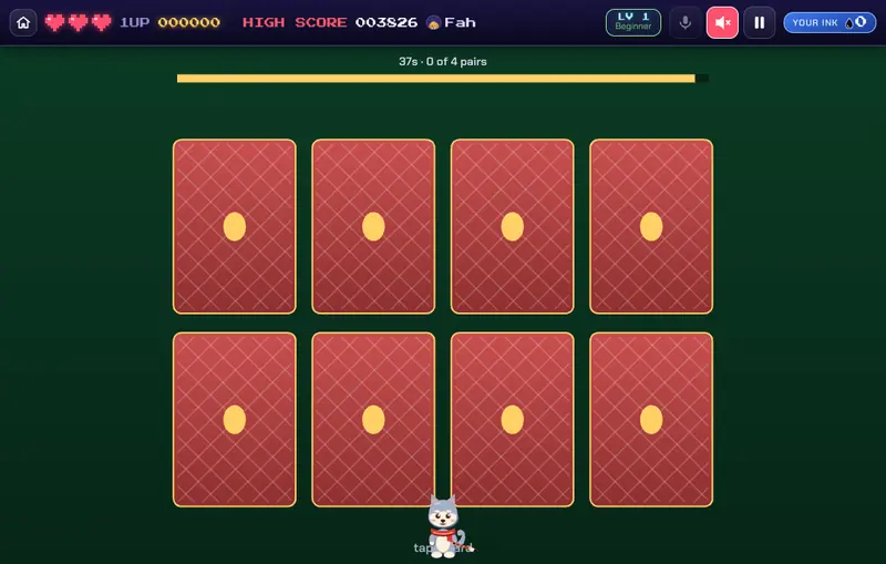 Letter Match, Thai, level 1