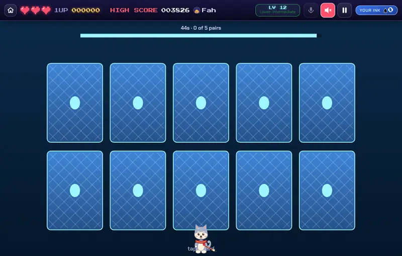 Letter Match, Japanese, level 12